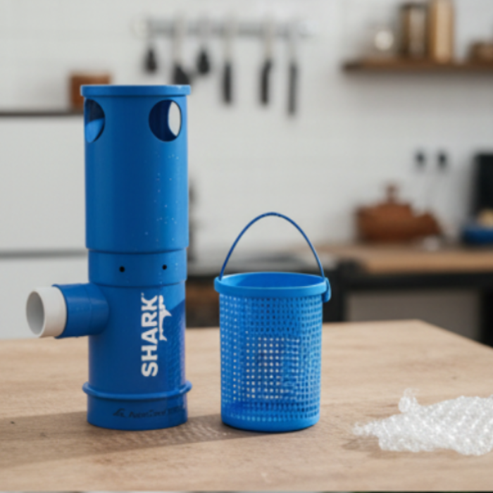*Skimmer de Piscina SHARK – água limpa, ajuste perfeito